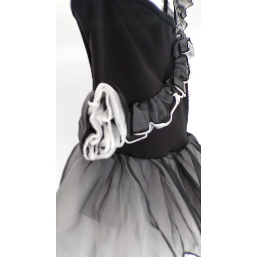 New Dress Body Wrappers 2241 Small Child White Ballet